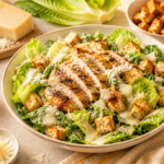 high protein Grilled Chicken Caesar Salad