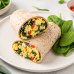 Egg & Spinach Wrap